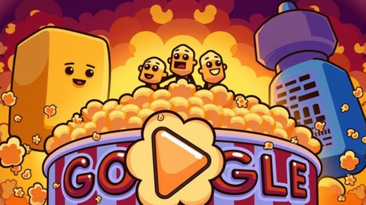 Google Doodle celebra a pipoca com lançamento de mini-jogo nesta quarta-feira