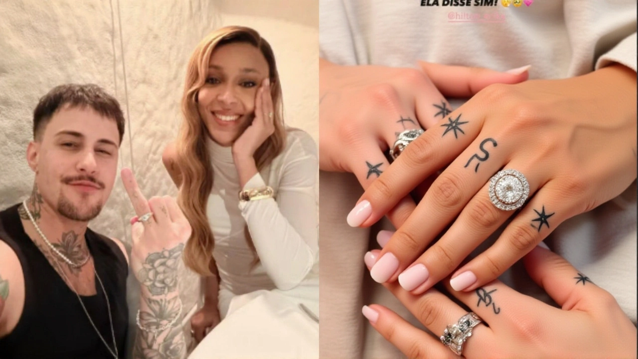 Erika Hilton anuncia noivado com fotógrafo trans Daniel Zezza em surpresa emocionante em SP